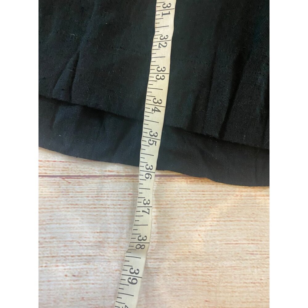 Free People Foreigner Culotte Pants Black Wrap Wide Leg Cropped Flowy - XS - Picture 8 of 14